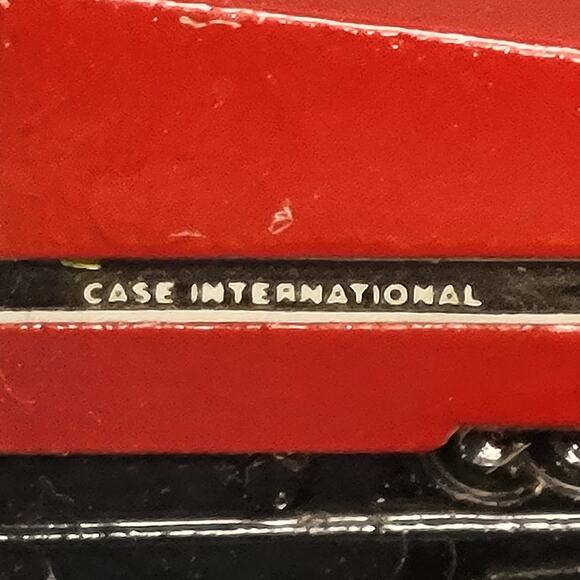 Vtg 1/64 scale Ertl die-cast/plastic Case IH 7130 tractor & Silage Chopper box - Picture 4 of 8